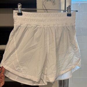 White lululemon shorts!